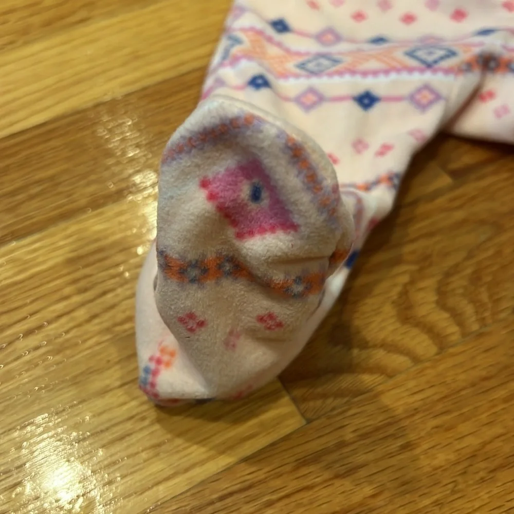 NWT Baby Girl Zip Up Onesie 3 months